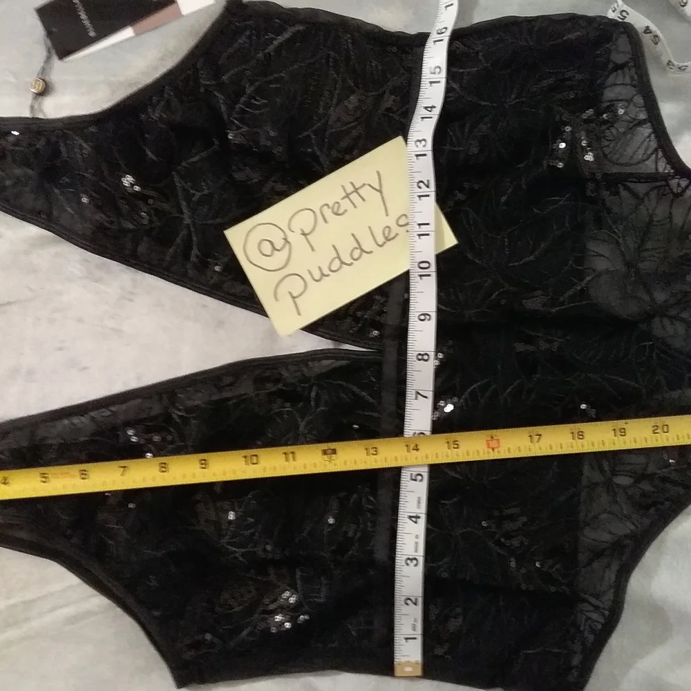 ๐ XXL Bluebella x Victoria's Secret Skylar Sequin Soft Bodysuit / Teddy ๐ - Picture 10 of 16